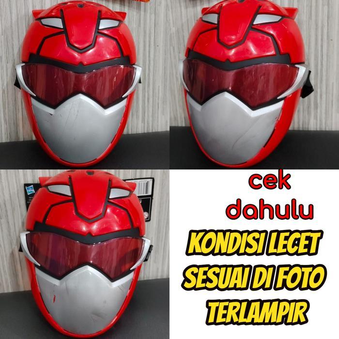 Power Rangers Beast RED RANGER MASK hasbro power ranger