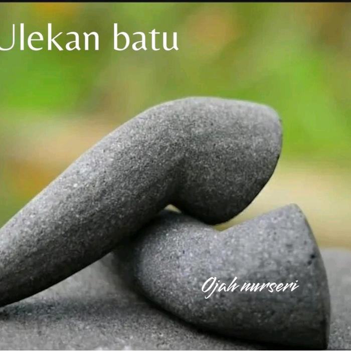Ulekan batu asli/anak cobek/ulekan cobek Dapur