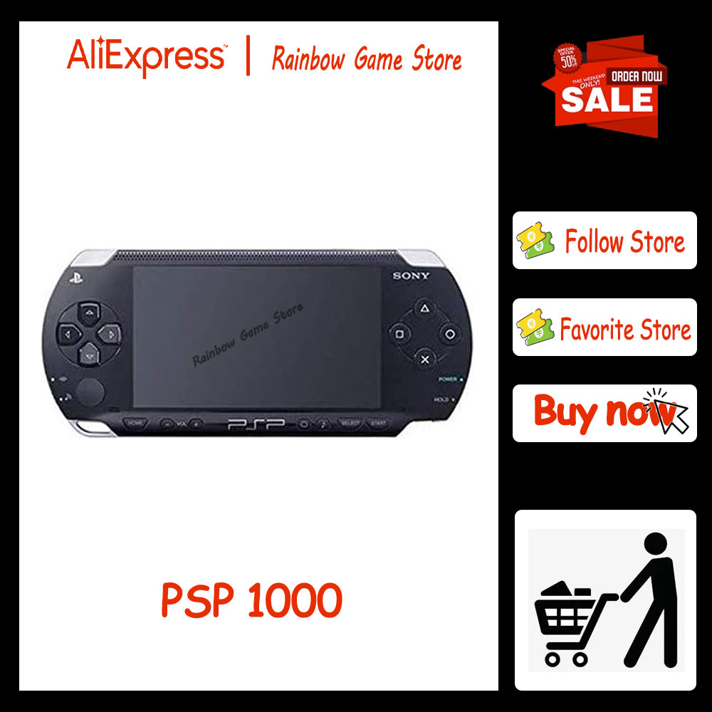 Original second-hand psp1000 cracked version classic handheld game