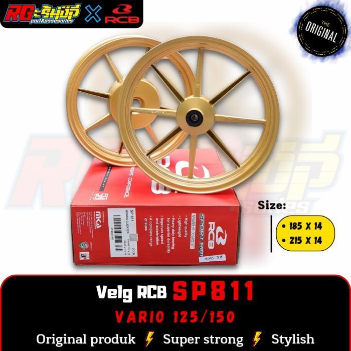 Velg RCB racing boy SP811 ring 14 185 215 Vario 125 150 gold white