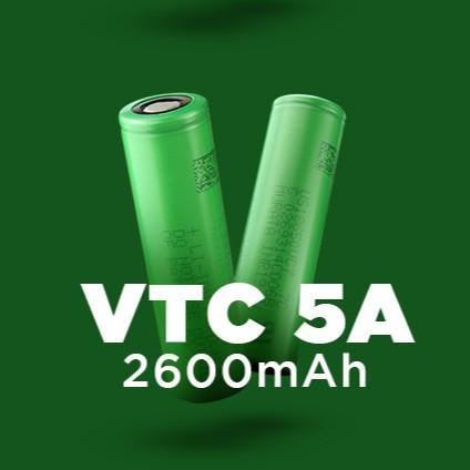 BATTERY SONY VTC 5A 18650 2600MAH AUTHENTIC ORIGINAL AUTHENTIC