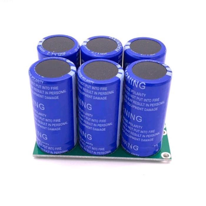 Super Capasitor 16V 20 Farad, 6Pcs/Set 2.7V 120F Super Farad Capacitor