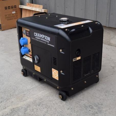 Genset 5000 Watt Silent Diesel Generator Champion CEM 8000s / Genset Silent Mini