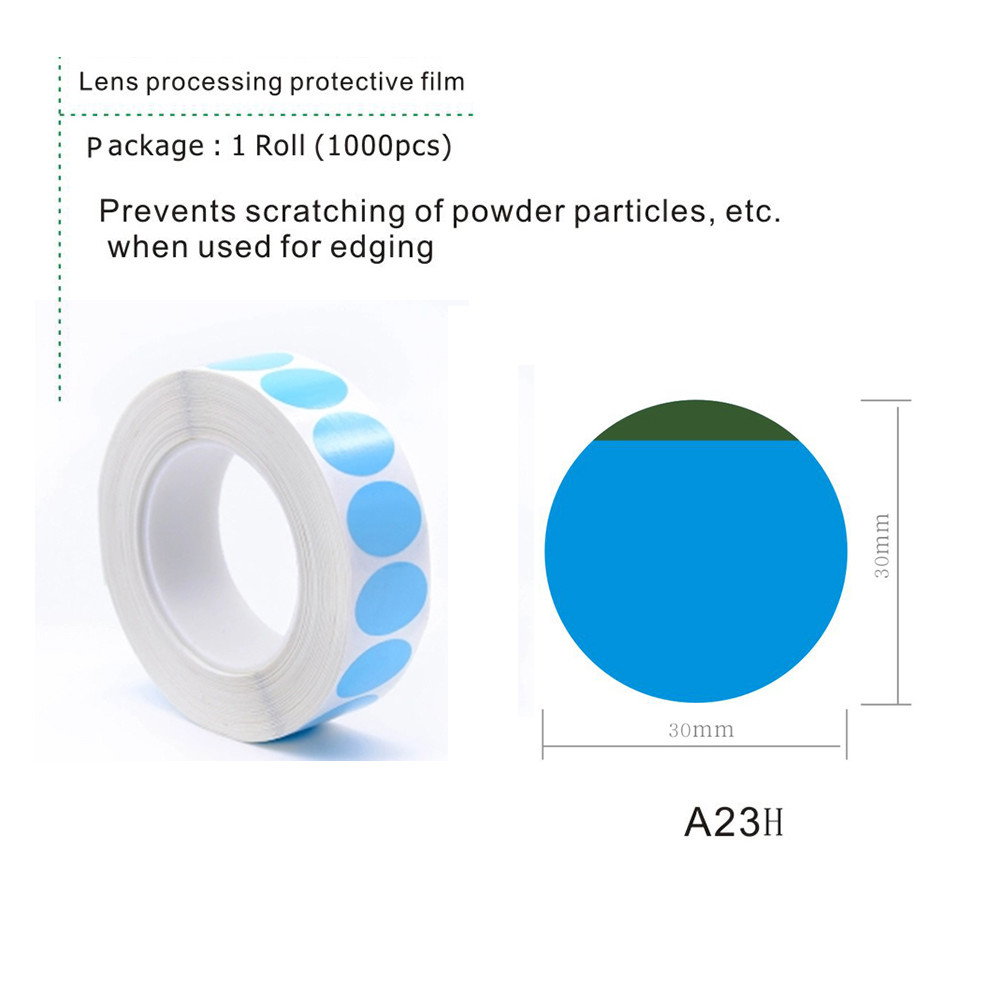 1000pcs High Quality Optical Lens Edging Adhesive Blocking Pad Sticker Anti Slip Disc Processing