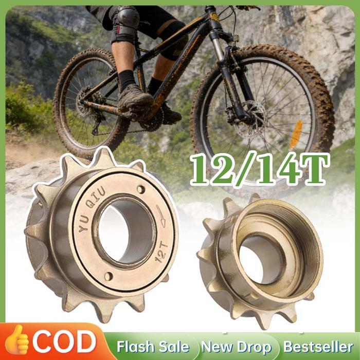 SPROCKET SEPEDA 12T 14T GIR GEAR SEPEDA TAHAN LAMA FREEWHEEL SEPEDA GIR BELAKANG SEPEDA GEAR SEPEDA