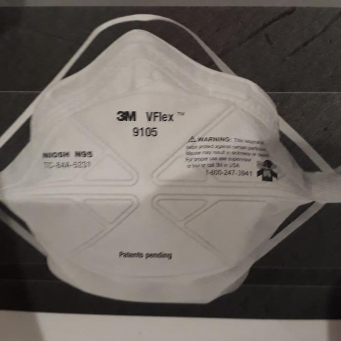 NEW 3M Masker N95 type 9105=minim order 10 pcs