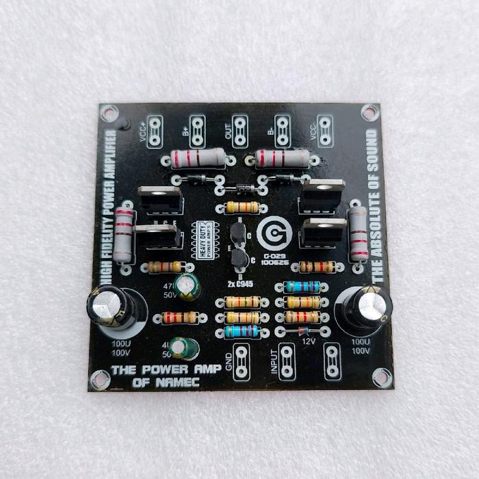 KIT Driver Power Amplifier Namec Mono Flat