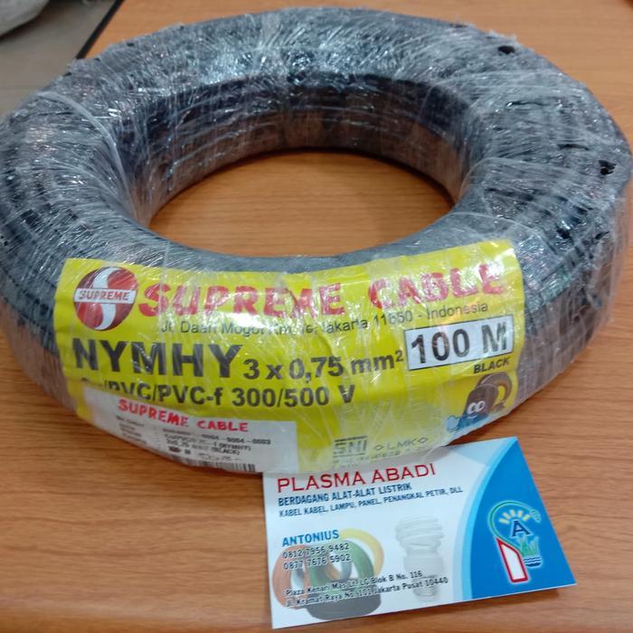 Kabel Supreme Nyyhy 3x0,75 mm @50
