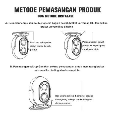 Max Automatic Doorbell Bel Alarm Bel Pintu Otomatis Sensor Sensor Gerak Inframerah Rumah Alarm