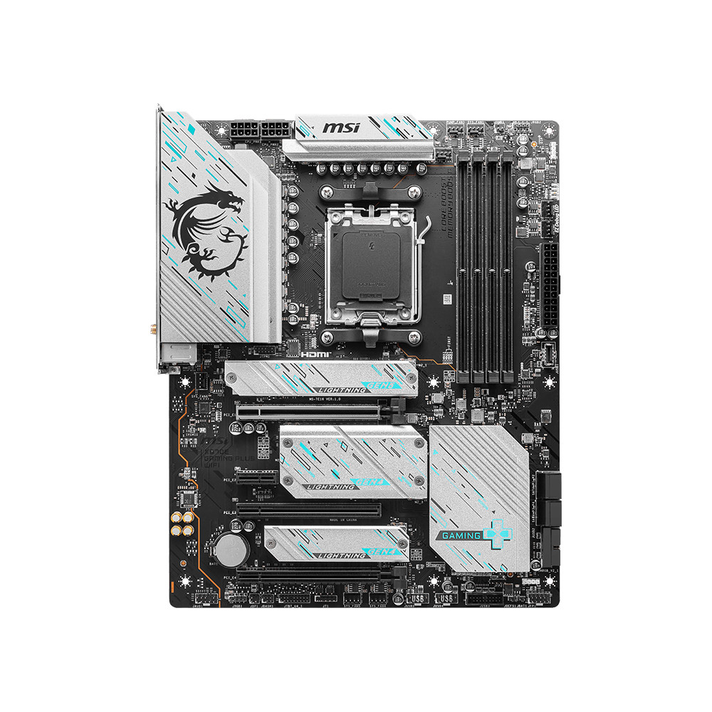 AMD X670 MSI X670E GAMING PLUS WIFI Motherboard AM5 CPU Support Ryzen 7 7800X3D 7 9800X3D 9 7950X 7