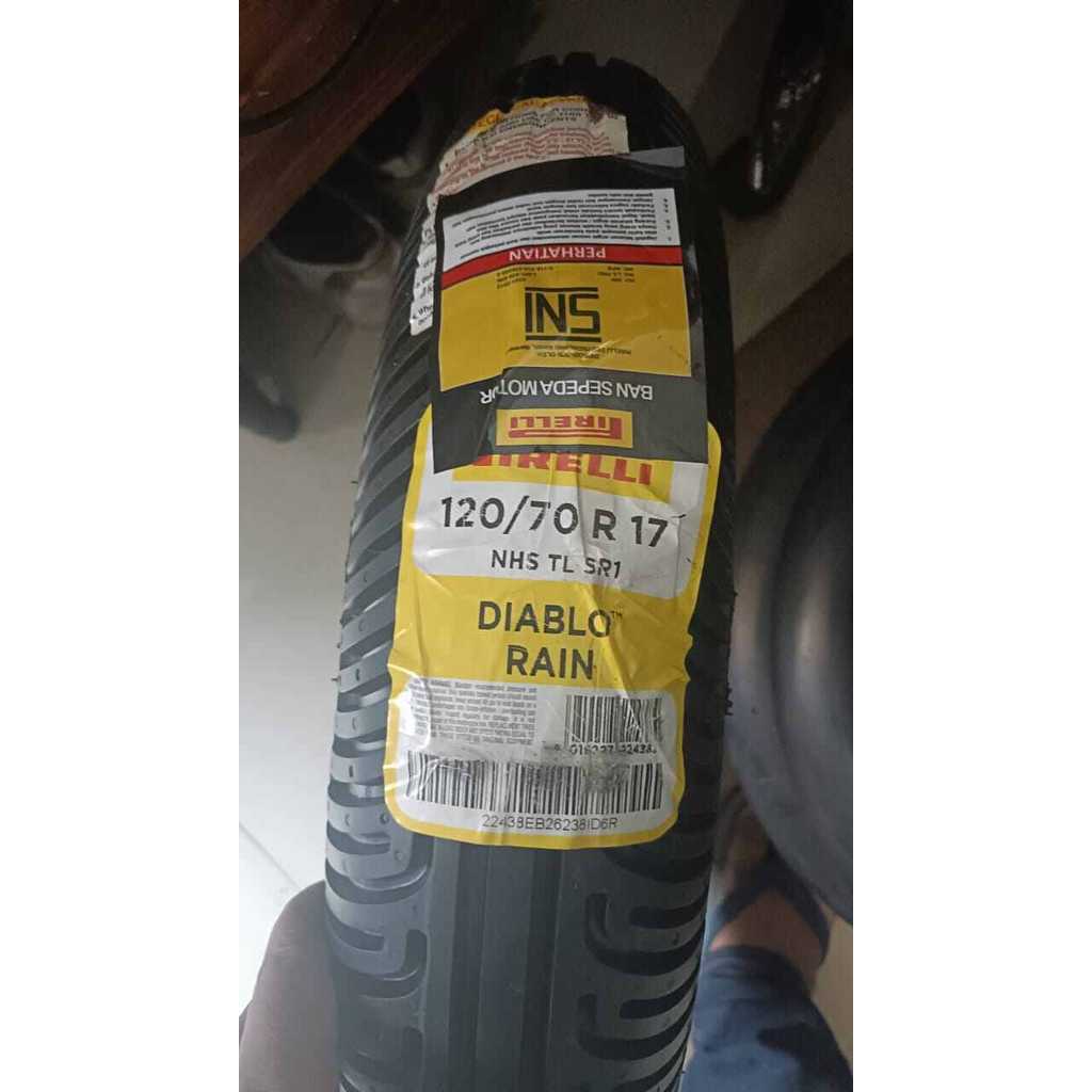 BAN PIRELLI DIABLO RAIN - 120/70 R 17