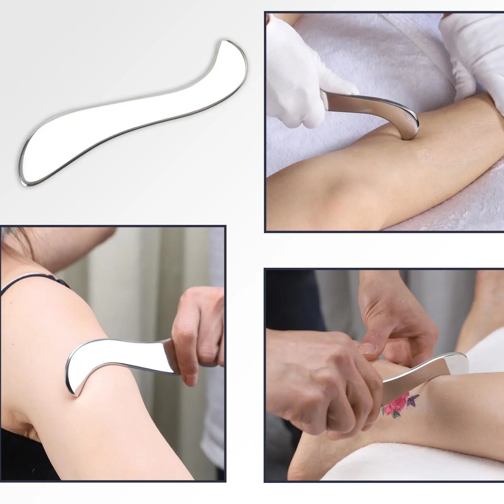 Gua Sha Muscle Scraper Stainless Steel Tool, Physical Therapy Tools, Guasha Massage Scraper,IASTM