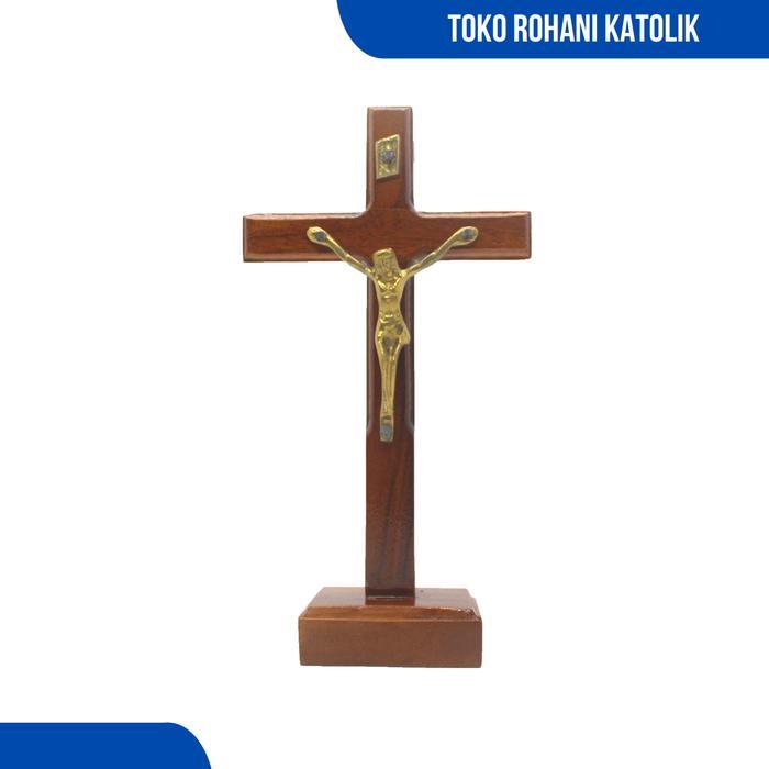 SET DOA KATOLIK (UKURAN MINI) / SALIB DUDUK KATOLIK / PATUNG YESUS