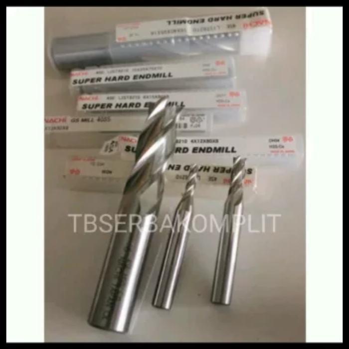 Nachi Endmill 3Mm 4Flute End Mill 3 Mm 4 Flute Mata Bor Matabor Endmil