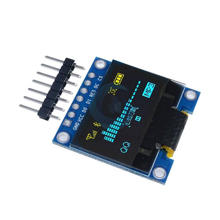 Modul Display OLED 7pin 128x64 0.96 Inch SPI IIC LCD Arduino
