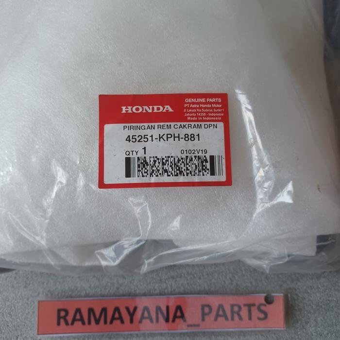 Disk Fr Brake Karisma Supra X 125 45251Kph881