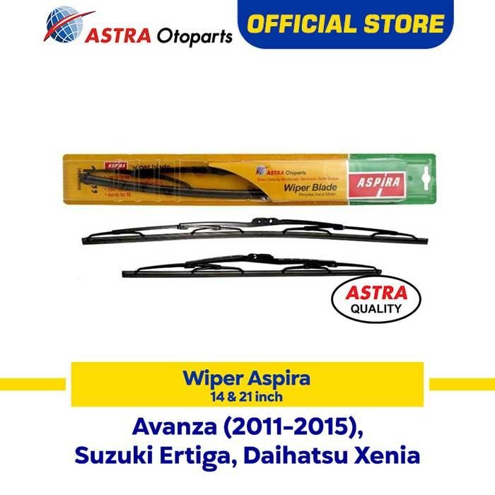 Wiper Blade ASPIRA : Avanza 2011-2015, Suzuki Ertiga, Daihatsu Xenia