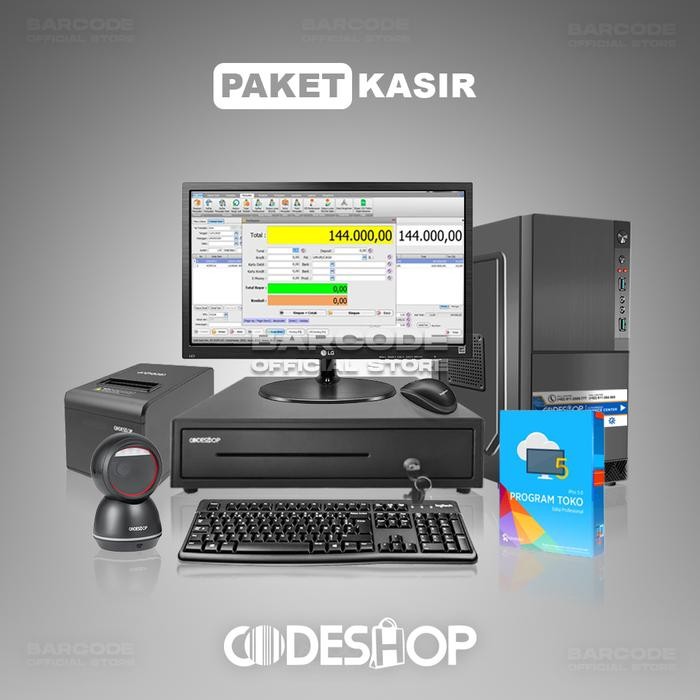 MURAH Paket Kasir Komputer Kasir Mesin Kasir PC Kasir Retail