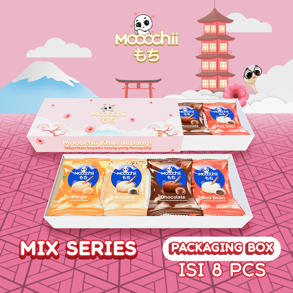 

Mooochii Packaging Box - MixSeries (8 pcs)