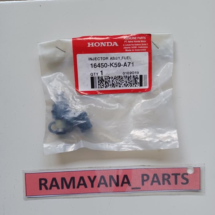 INJECTOR ASSY FUELL NEW VARIO 150 ESP K59J 16450K59A71