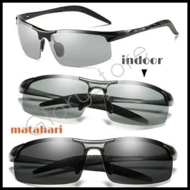 Original Kacamata Photocromic Polarized Sunglass #Gratisongkir #Sale #Discount