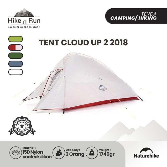 Tenda Camping 20D Naturehike Tent Cloud UP 2 2018 NH17T001-T