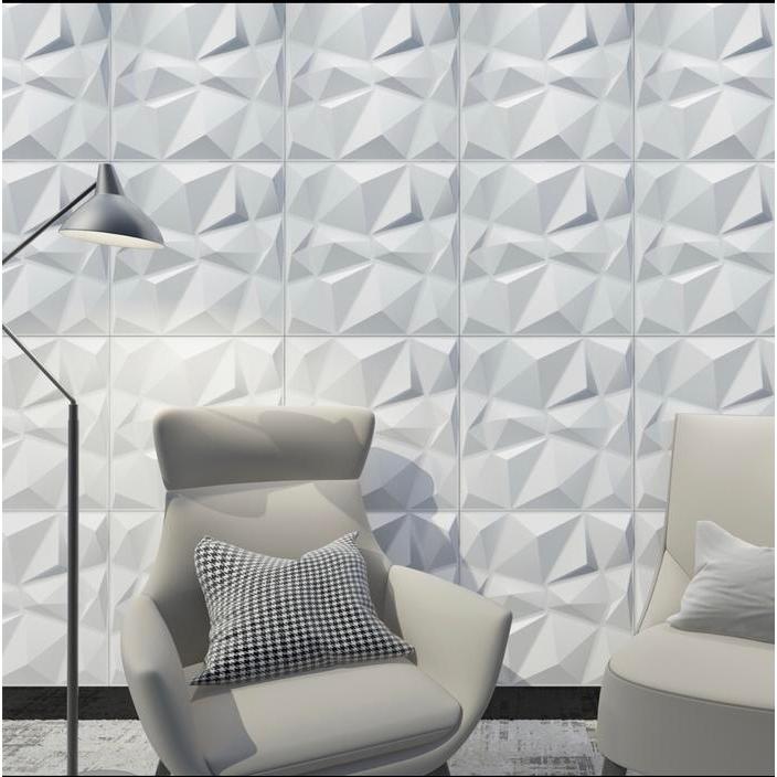 PROMO Wallpaper Dinding Foam Wallfoam Brickfoam 3D Dekor Kamar Motif Diamond TEBAL 5MM