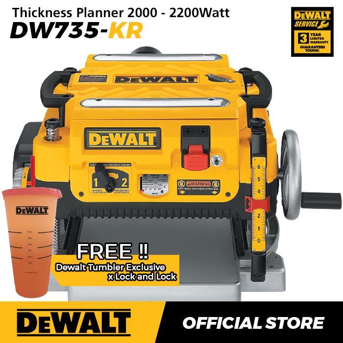 Dewalt Thickness Planer / Mesin Serut Duduk Listrik 2000-2200W DW735