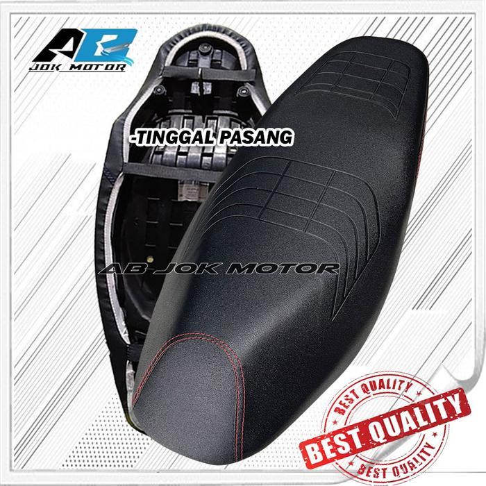 Cover Jok Motor Tali Karet Amplas Prima Tinggal Pakai (Anti Cakar Kucing) Vario-Beat- Mio