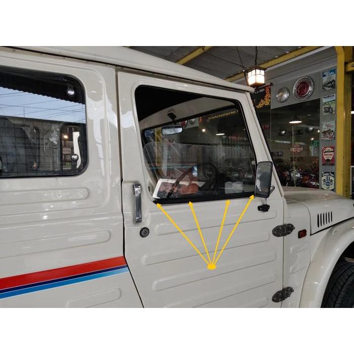 Pelipit Kaca Luar Suzuki Jimny Jangkrik