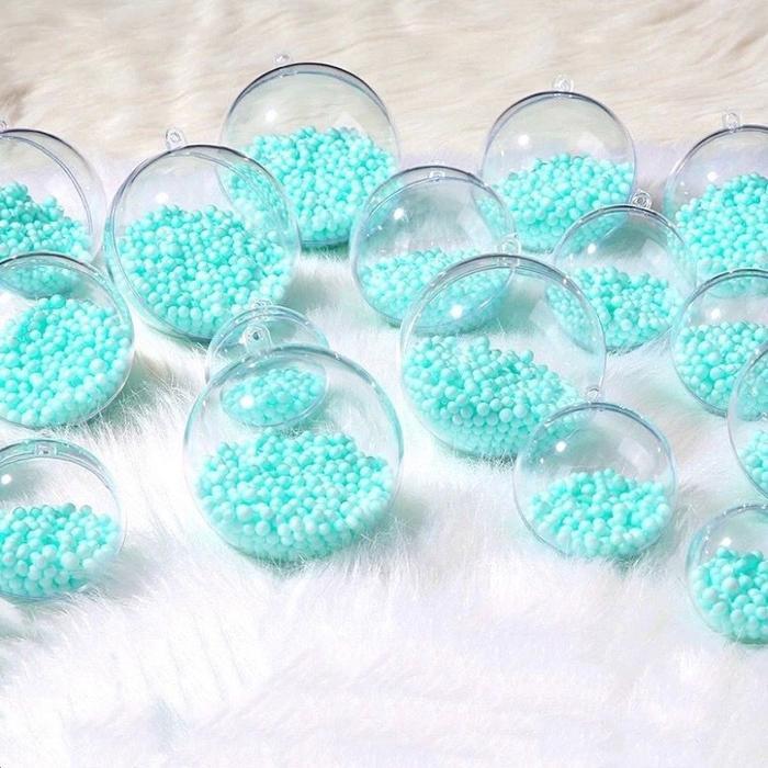 Grosir Bola Akrilik Bola Natal Bola Akrilik Natal 8Cm #Gratisongkir