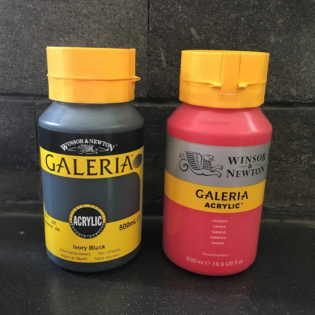 Galeria Acrylic 500Ml Winsor & Newton - Cat Akrilik Galeria Winsor and Newton