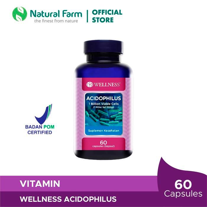 Wellness Acidophilus - 60 Capsules
