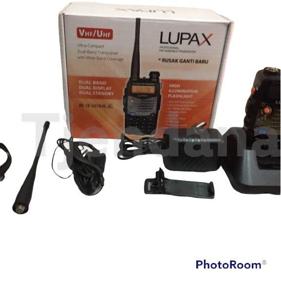 HT LUPAX UV5RA dual band transceiver with wide band coverage