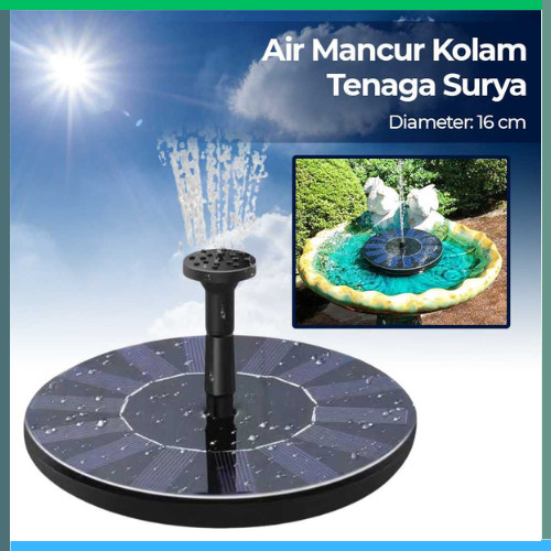 COD LeKing Air Mancur Kolam Tenaga Surya Solar Water Fountain untuk ikan wisata murah hemat / air ma