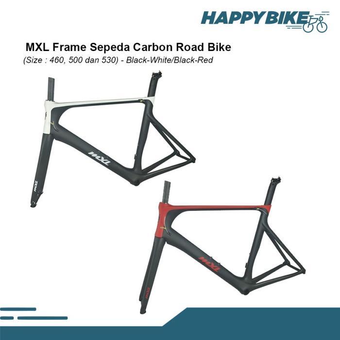 ASLI Fr Sepeda Road Bike Carbon Hybrid 700c U Brake Cycling READY STOCK