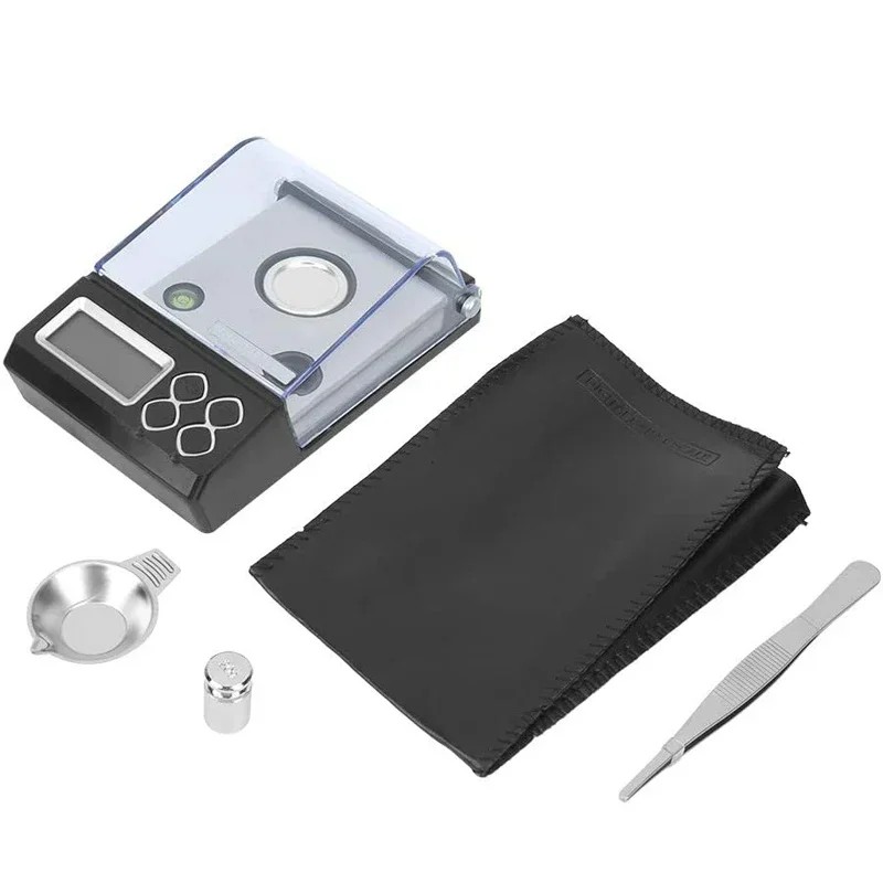 50g Precision Gold Scales Lab Balance Weighing Carat Jewelry Digital Electronic Scale Powder 20g 0.0