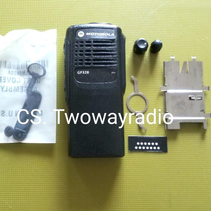 Casing HT Motorola Gp328 Full Set knop dustcover Case Gp 328