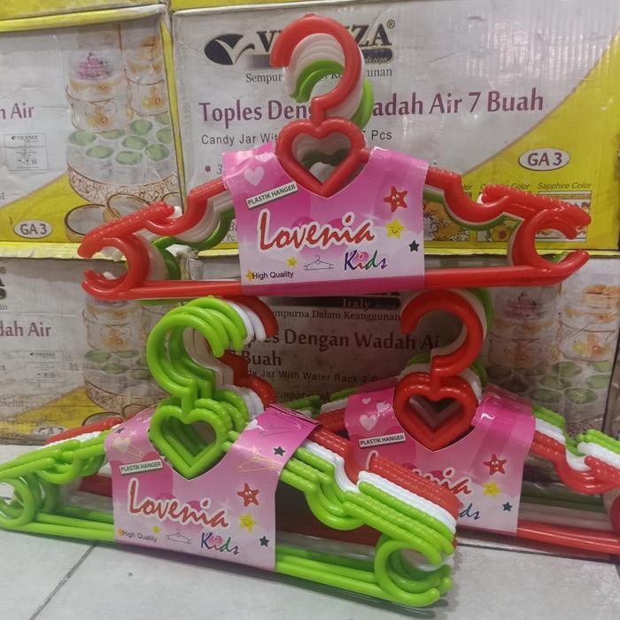 gantungan baju anak/hanger lovenia