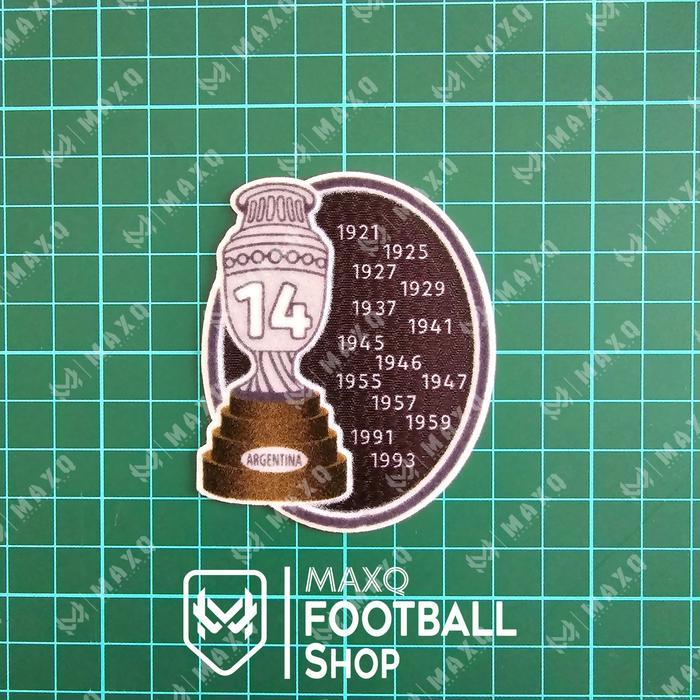 Jual Rugi [ Patch ] Conmebol Copa America Winner 14 Argentina Patch