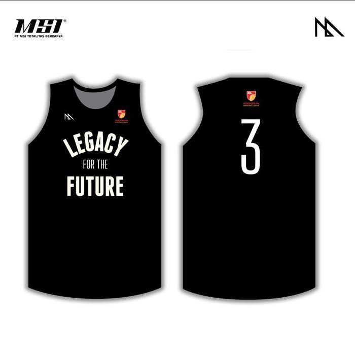 Jersey Basket Msi - Legacy For The Future Ibl