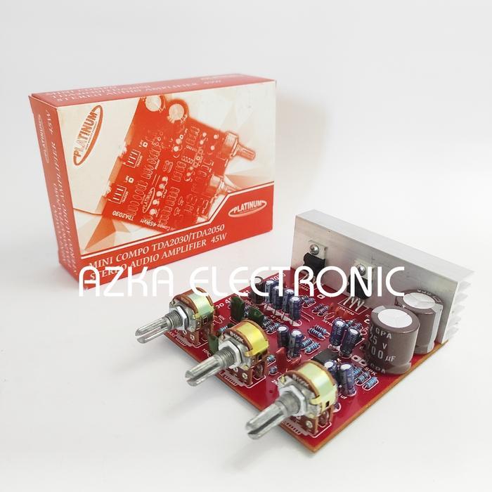 TERMURAH KIT POWER AMPLIFIER MINI COMPO TDA 2030 STEREO