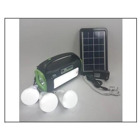 Emergency Solar System / Tenaga Surya / Solar Cell VDR V1277 LAMPU DAN RADIO/MP3