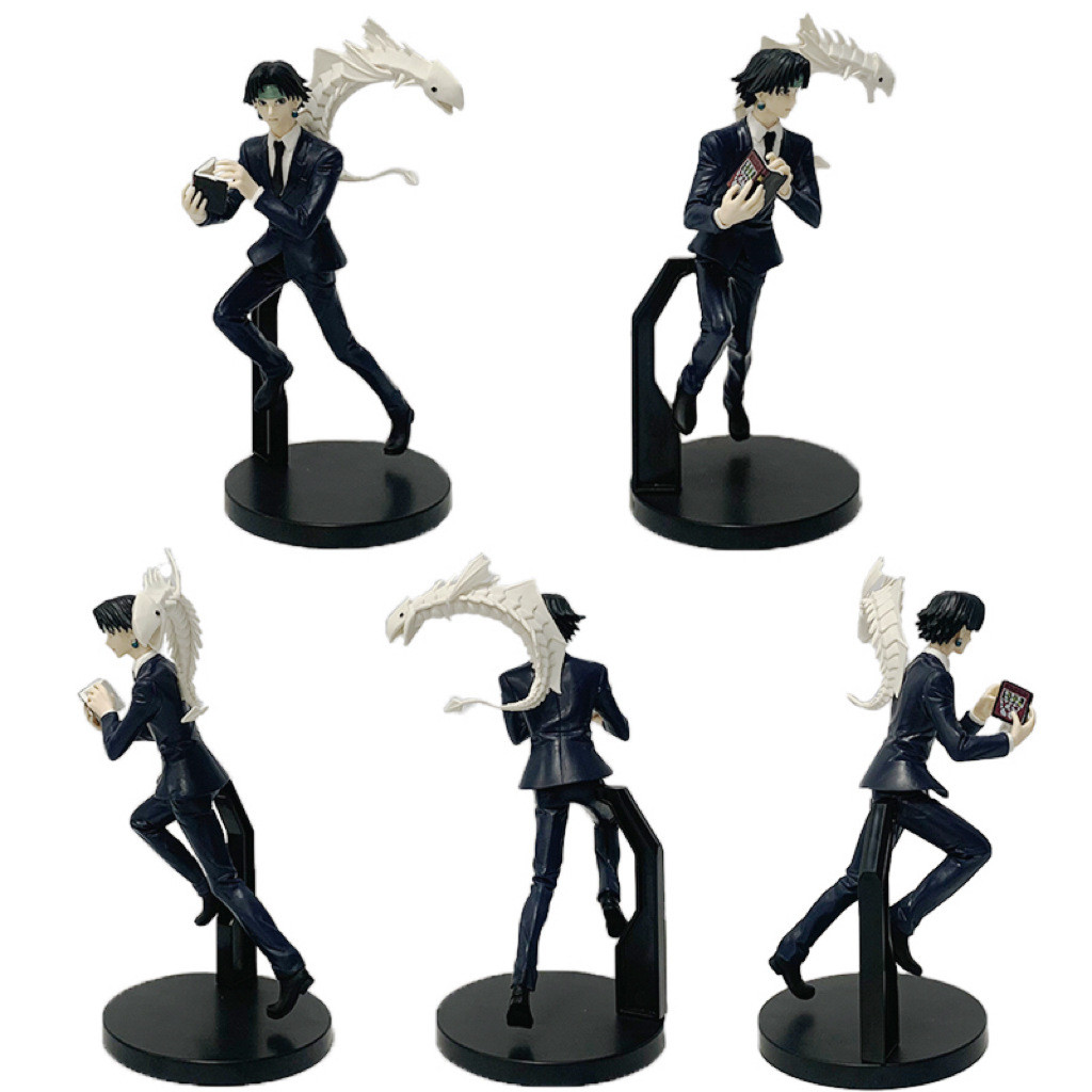 Anime HUNTERHUNTER VIBRATION STARS Figure Chrollo Lucilfer Action Figure PVC Toys Gift Collection