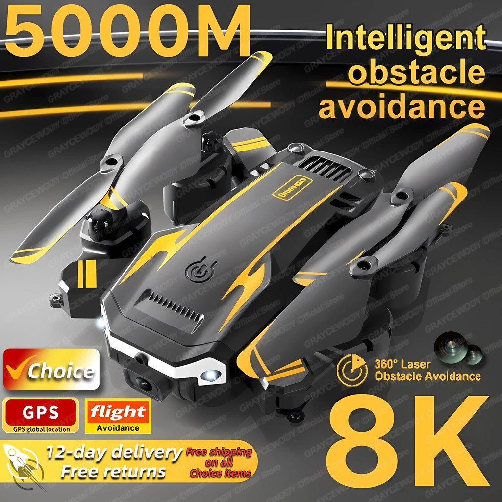2024 S6 Max Drone 8k Profesional 4K HD Camera Obstacle Avoidance