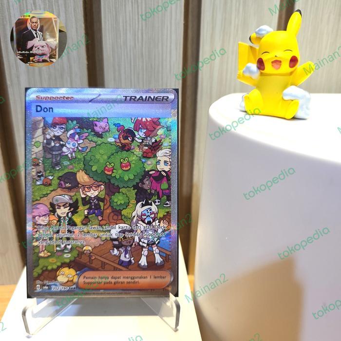 Sale Don Sar Sv4A 352/190 Harta Berkilau Kartu Pokemon Tcg Indo