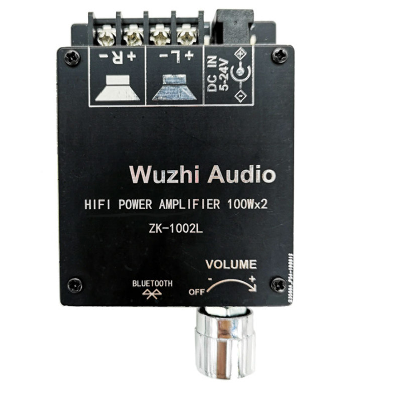 ZK-1002L ZK-1002 100WX2 TPA3116 Mini Bluetooth 5.0 Wireless Audio Power Digital Amplifier Board