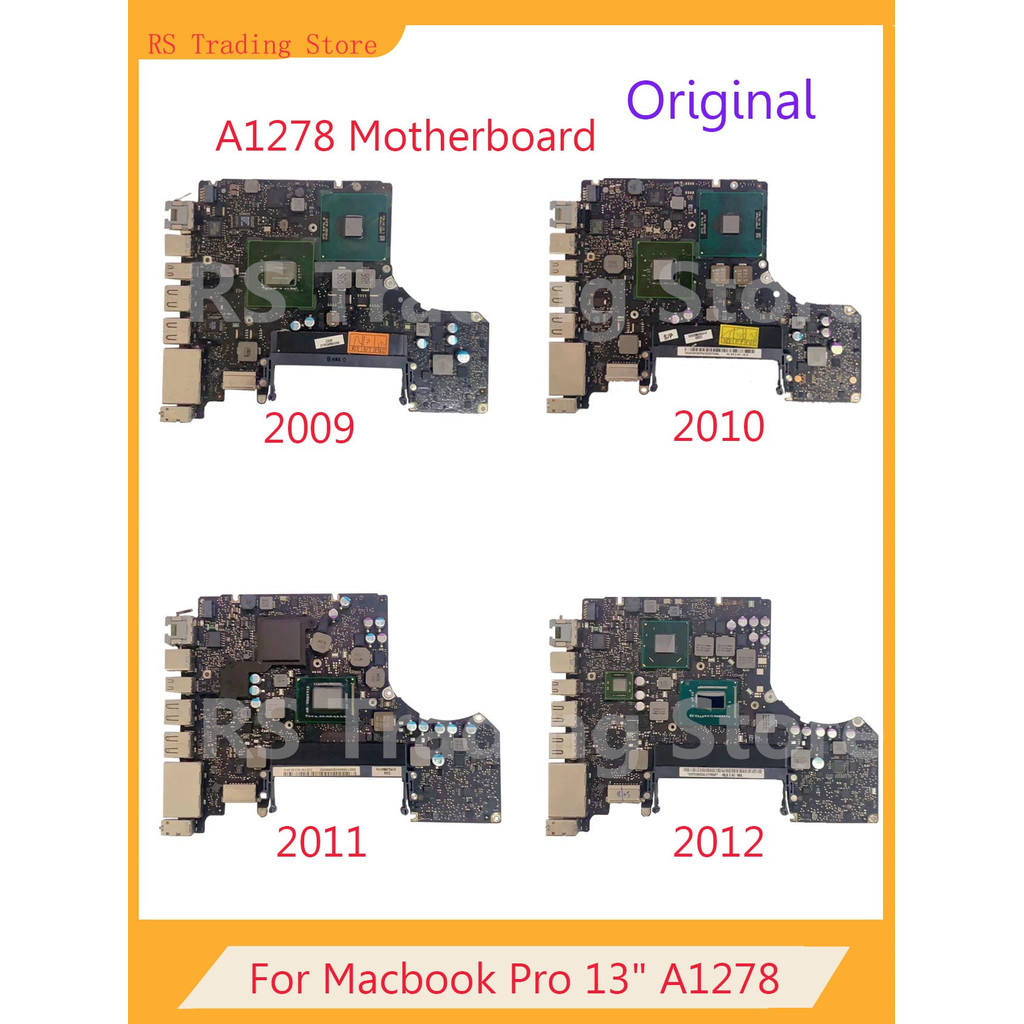 A1278 Motherboard For Macbook Pro 13" A1278 Logic Board 2009 820-2530-A 2010 820-2879-B 2011