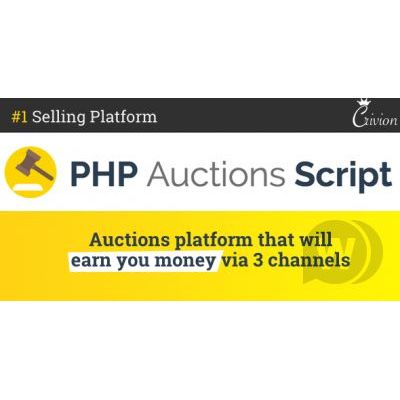 PHP Auctions Script - Script PHP Website
