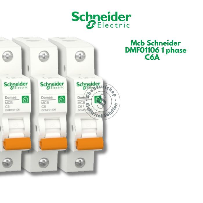 TERMURAH MCB SCHNEIDER 6A / MCB 6A DOMAE / DOMAE 6